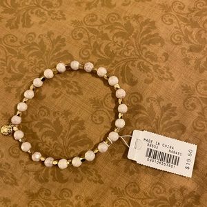 J. Crew Soft Pink & Gold Bracelet ✨ NWT
